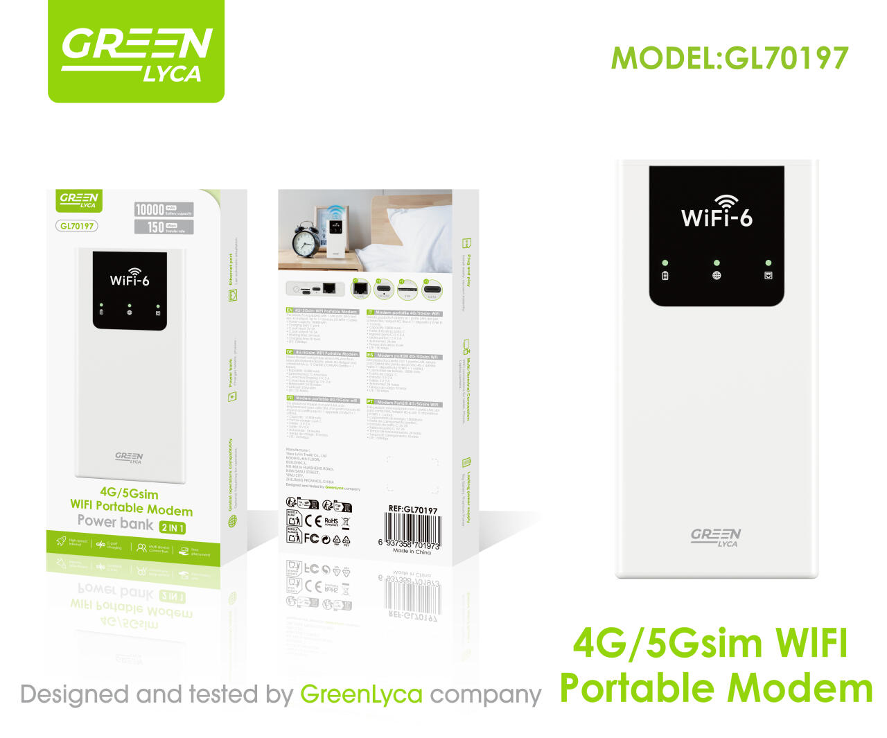 Power Bank Con Wifi Portatil