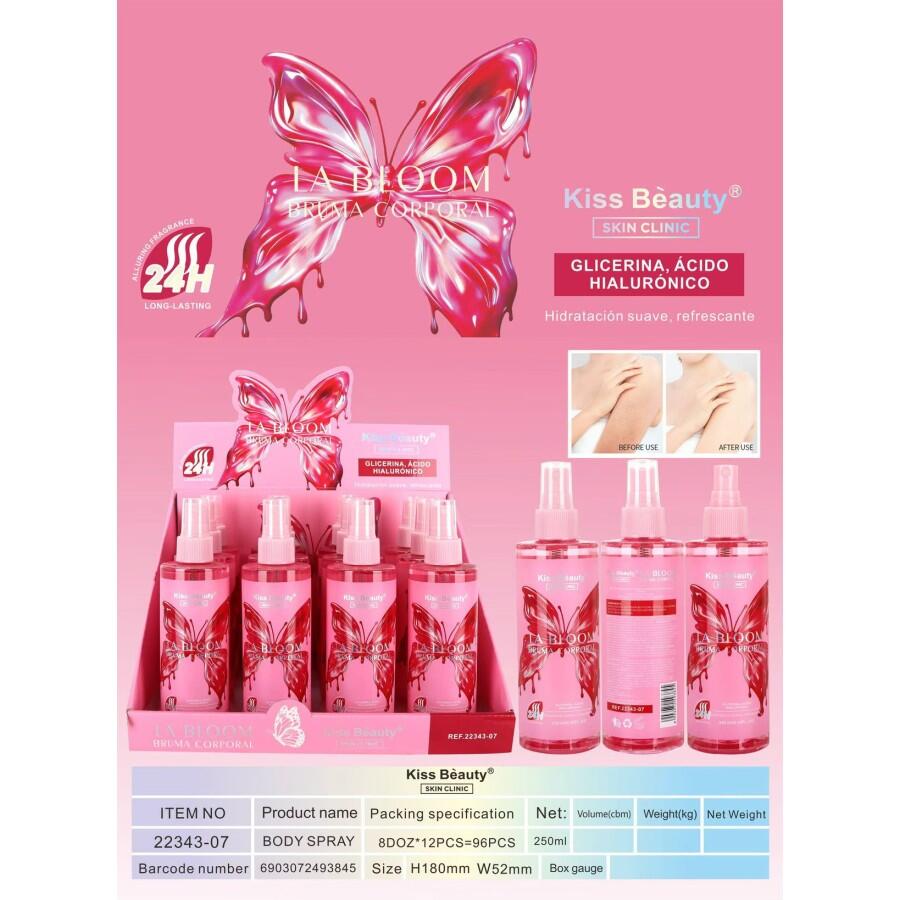 Bruma Corporal Bloom 250 ml 1 Unidad Kiss Beauty