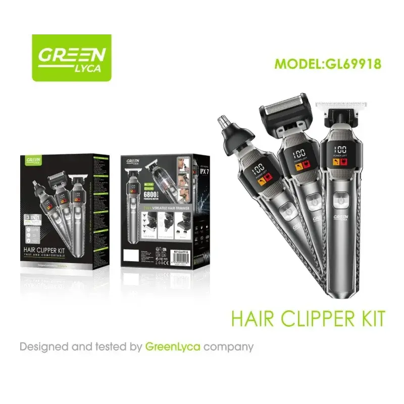 Kit cortapelos Green Lyca GL69918