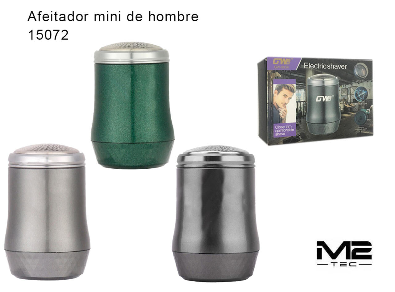 Mini Afeitador de Hombre Portátil