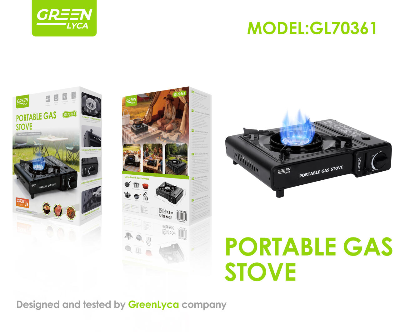 Hornillo de Gas Portátil GL70361