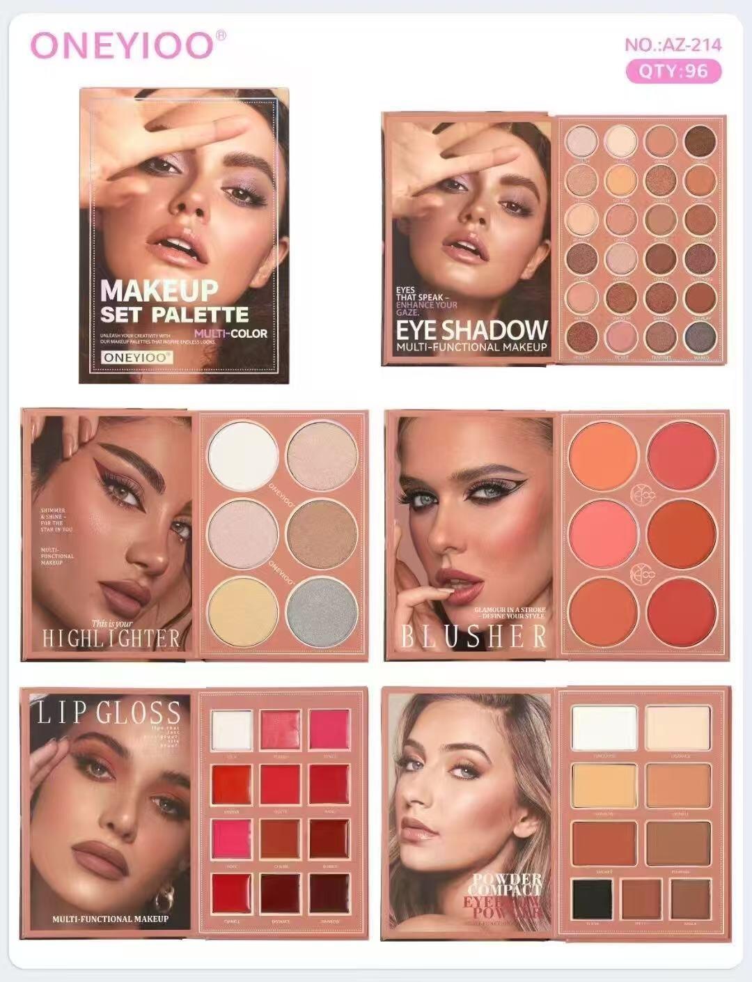 Paleta de Maquillaje ONEYIOO – Completa y Profesional