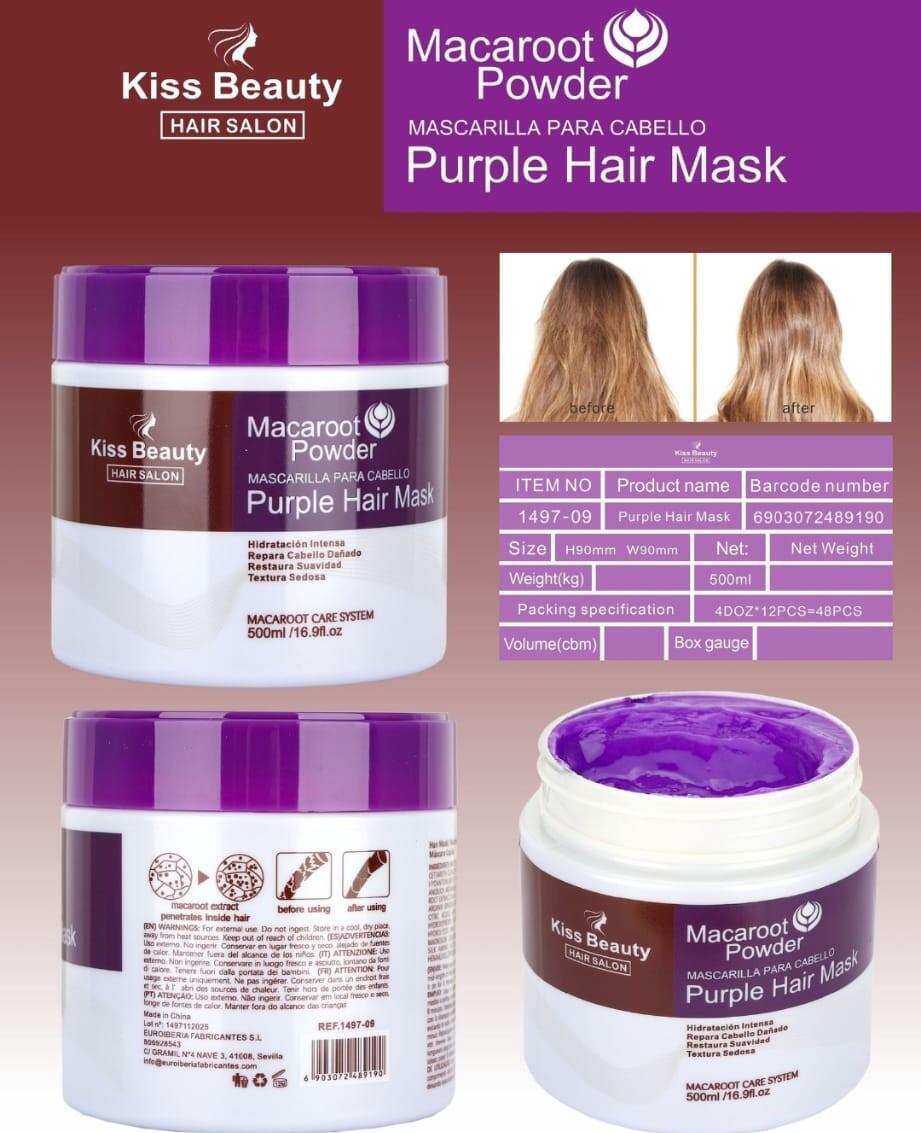 MASCARILLA PARA CABELLO LILA 500ML