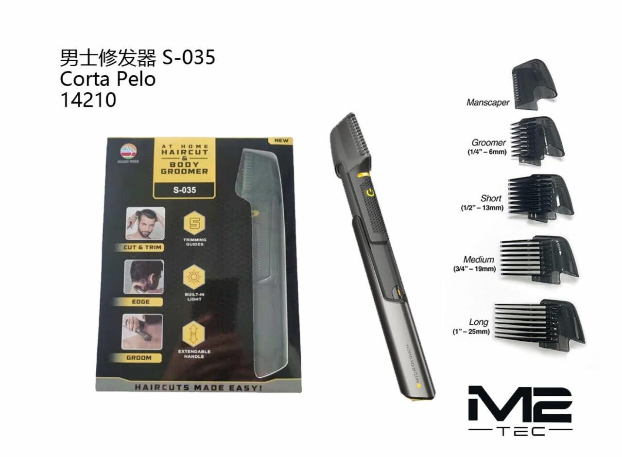 Máquina Cortapelo y Afeitadora Corporal 2 en 1 Profesional