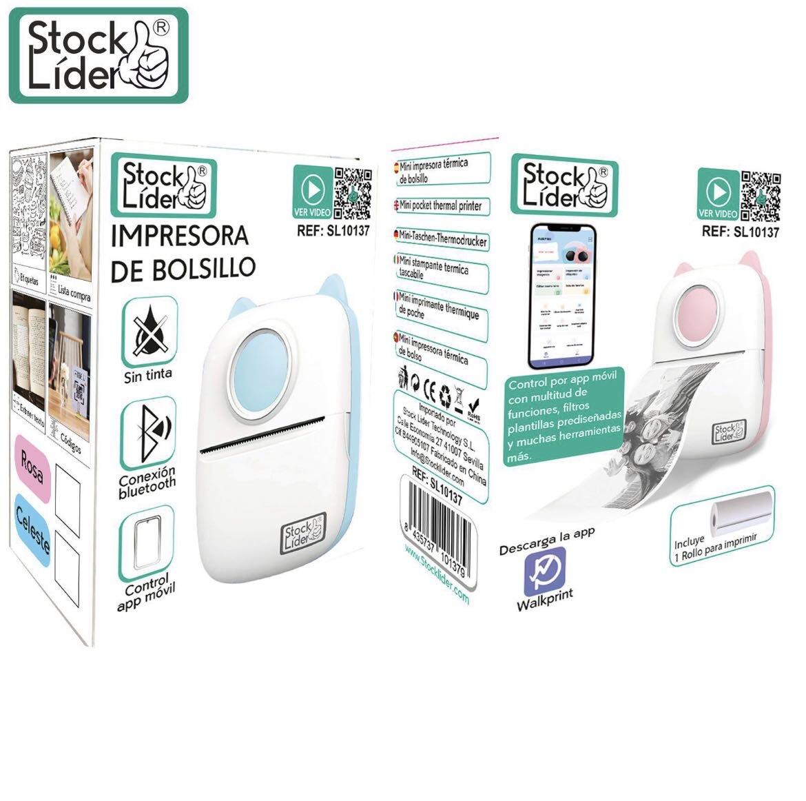 Mini Impresora Portatil De Bolsillo