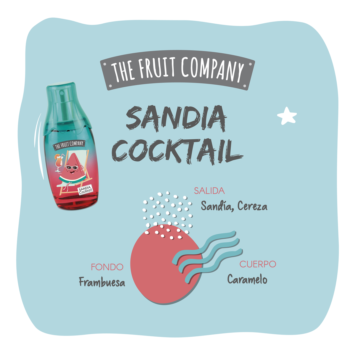 Perfume Eau de Toilette Sandía Cocktail 40 ml