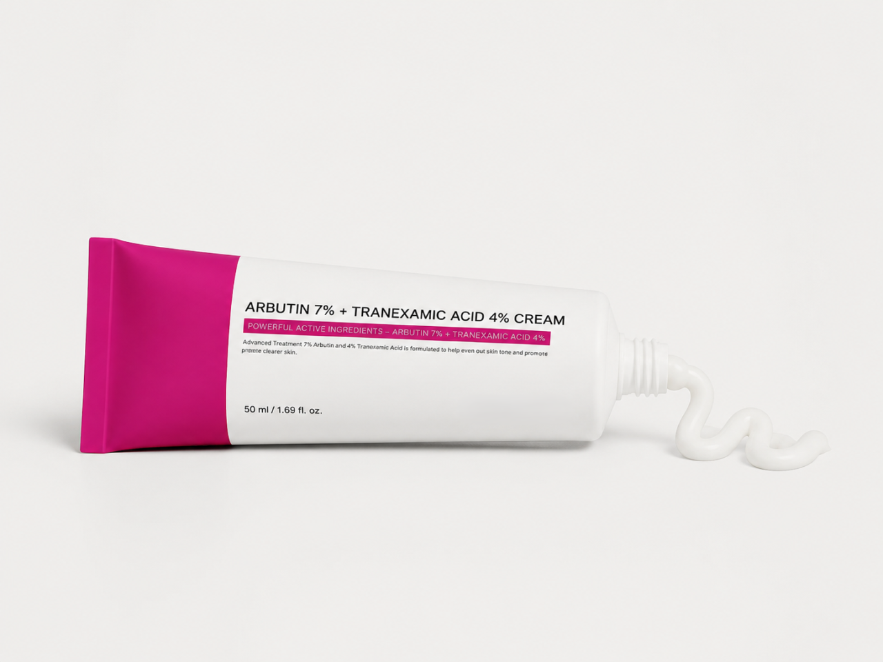 Crema Facial Iluminadora 50ML Arbutina 7% + Ácido Tranexámico 4%