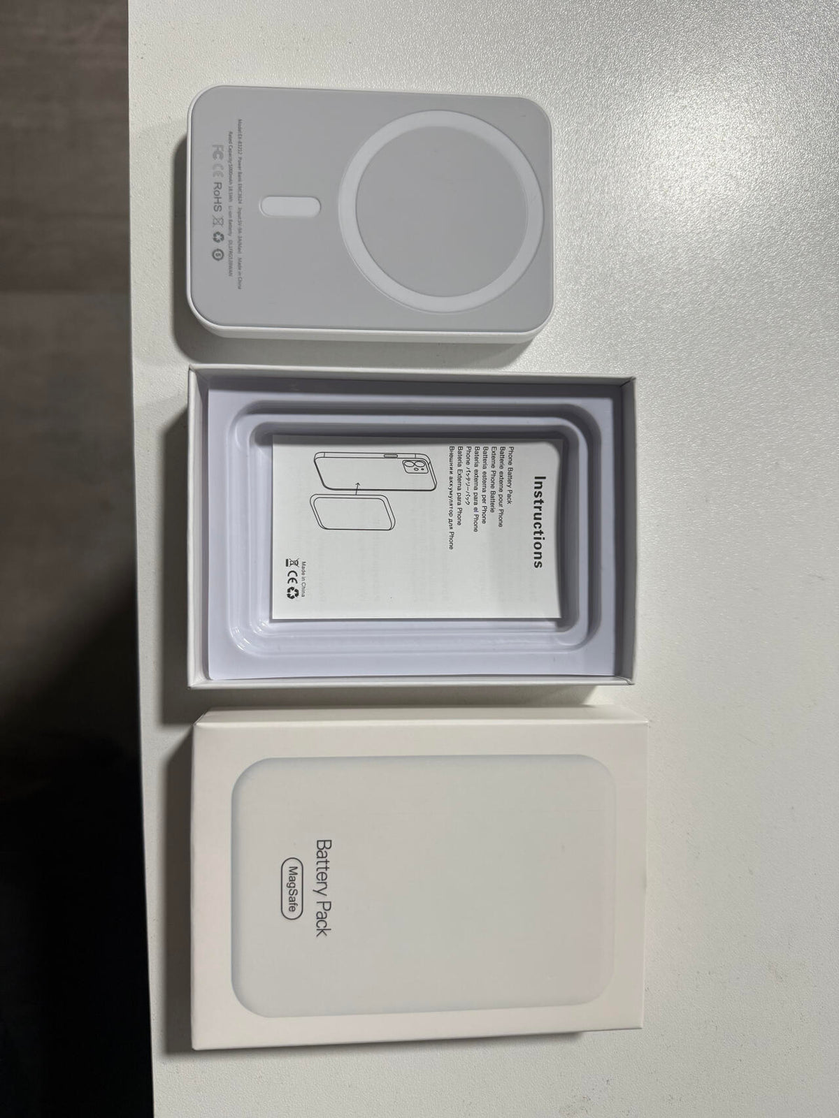 POWER BANK INALAMBRICO IMAN 5000MAH