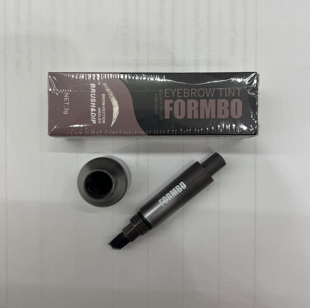 Tinte para Cejas con Pluma en Ángulo – Precisión y Estilo Profesional
