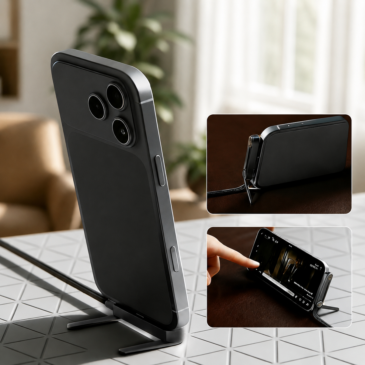 Cable de carga con soporte