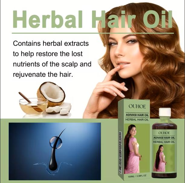 Aceite para Cabello Adivasi 100 ml OUHOE