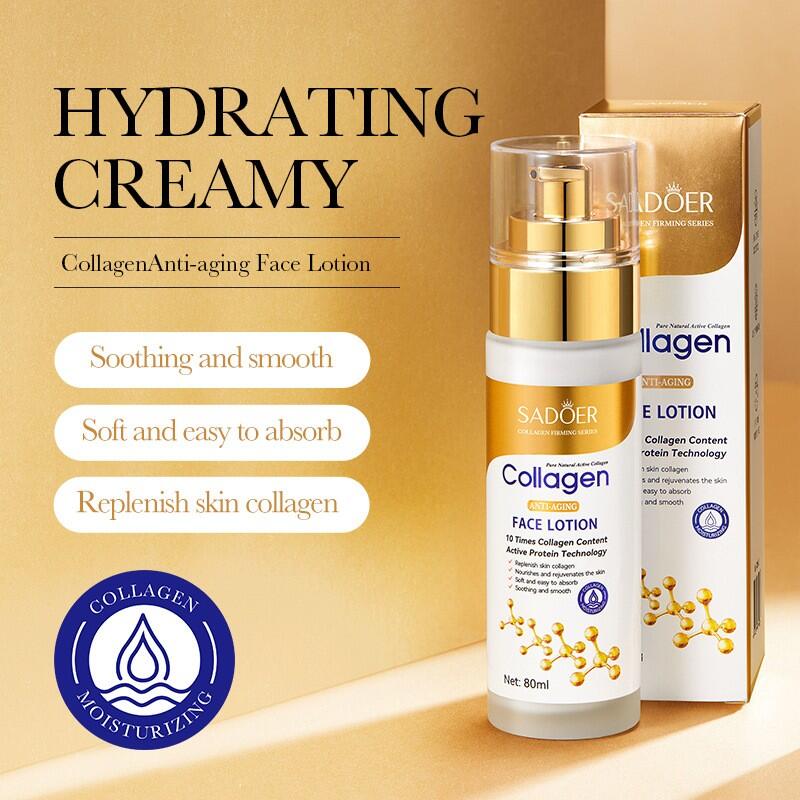 Loción Facial Antiedad Con Colágeno Puro - 80ml