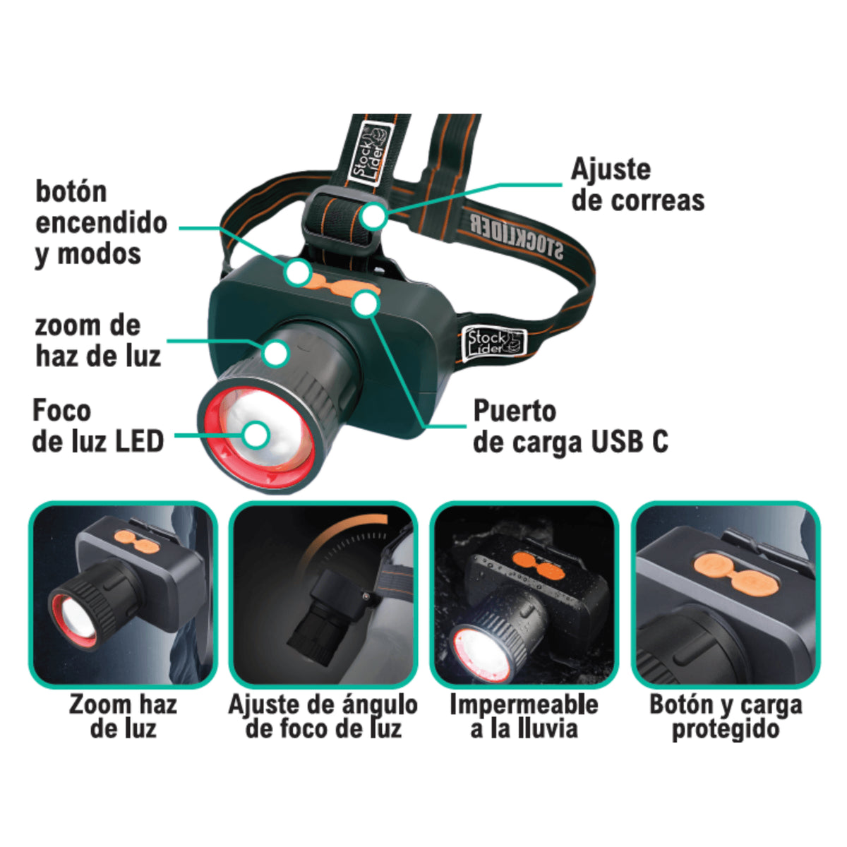 Linterna De Cabeza