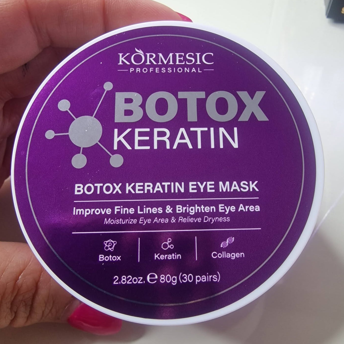 Kormesic Professional Botox Queratina Mascareta per als Ulls
