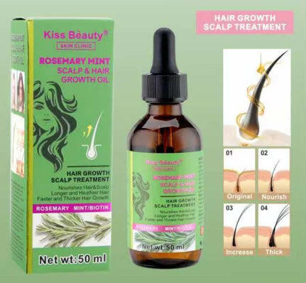 Óleo de Alecrim para Cabelo com Biotina (30 ml)