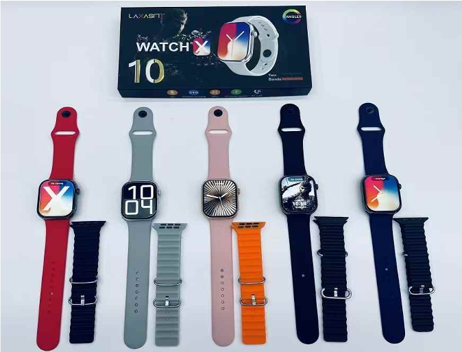 Reloj inteligente con pantalla HD y funciones deportivas.