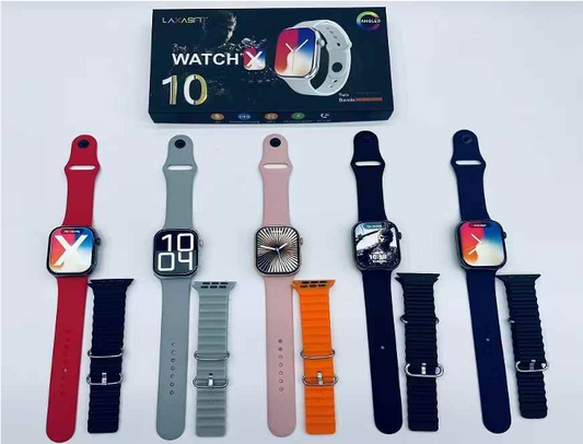 Reloj inteligente con pantalla HD y funciones deportivas.