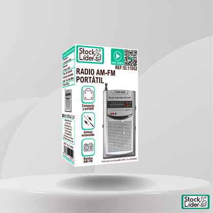 Radio am-fm portátil