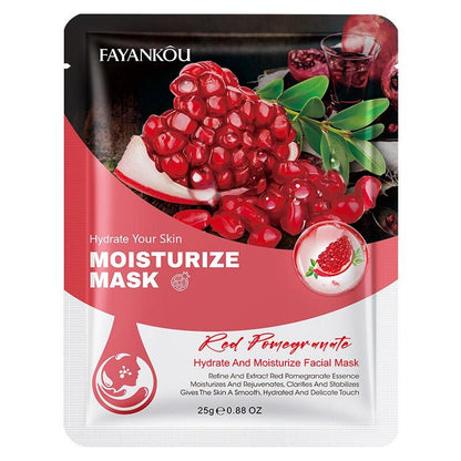 Mascarilla Facial Hidratante de Granada – Hidratación Profunda y Antioxidante Natural