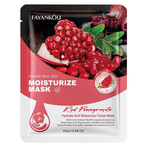 Mascarilla Facial Hidratante de Granada – Hidratación Profunda y Antioxidante Natural