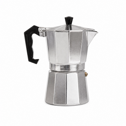 Cafetera Italiana de 6 Tazas de Aluminio