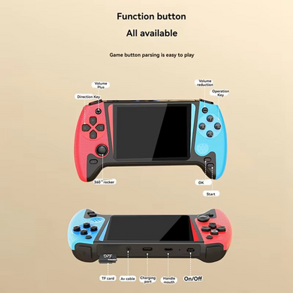 Consola portátil Q21 para dos jugadores.