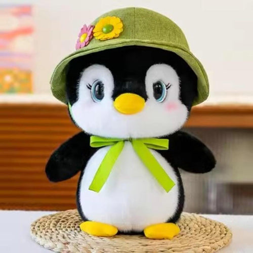 Lindo Pinguim de Peluche Macio