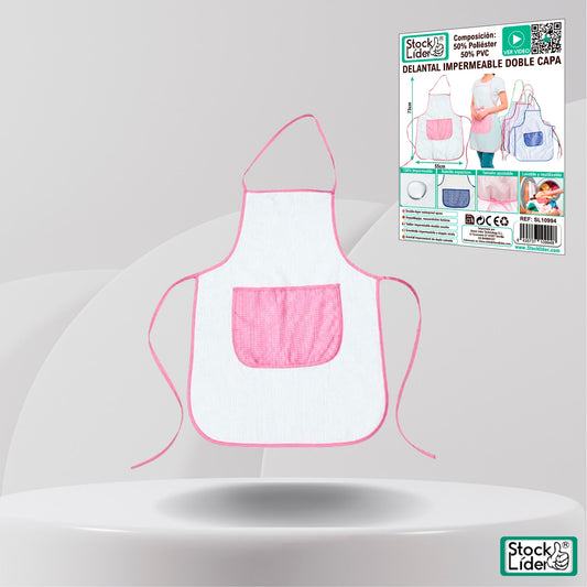 Delantal Impermeable Doble Capa