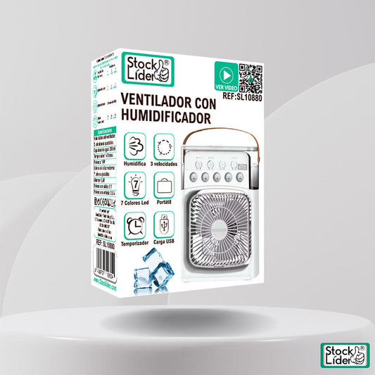 Ventilador con humidificador