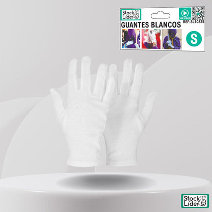 Guantes blancos