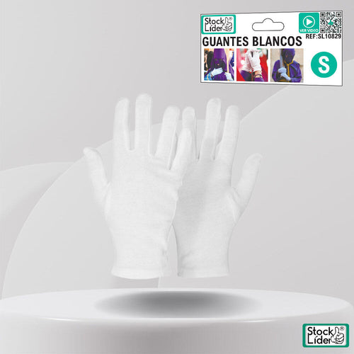Guantes blancos