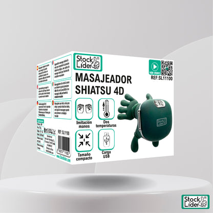 MASAJEADOR SHIATSU 4D
