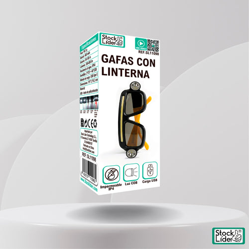 GAFAS CON LINTERNA