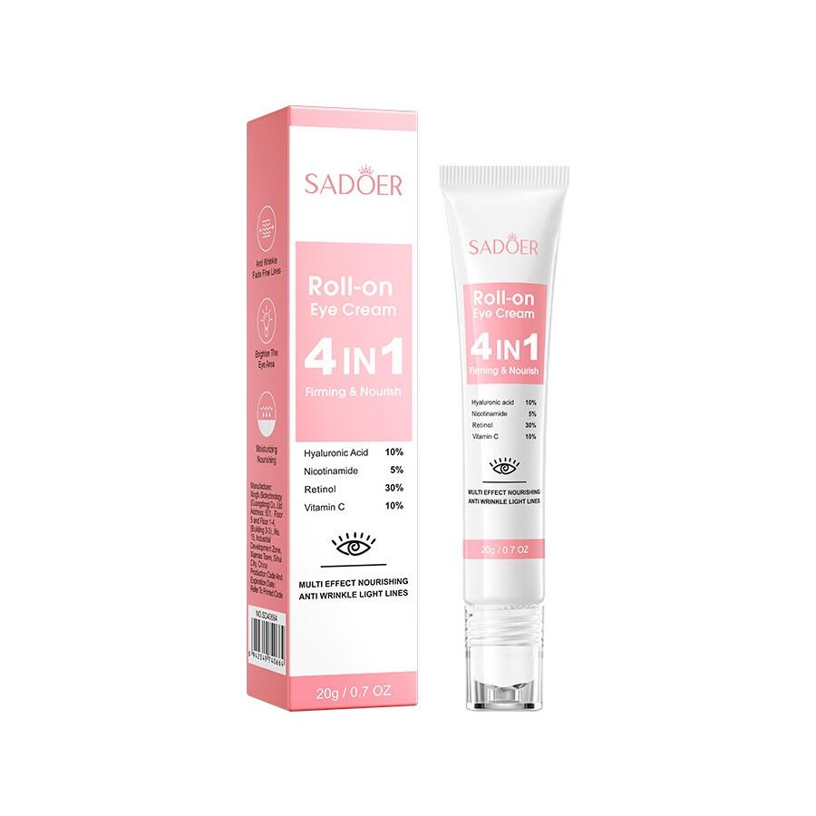 Contorno De Ojos 4 En 1 Repara Y Nutre 20gr. Sadoer