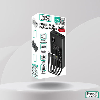 Powerbank carga rápida