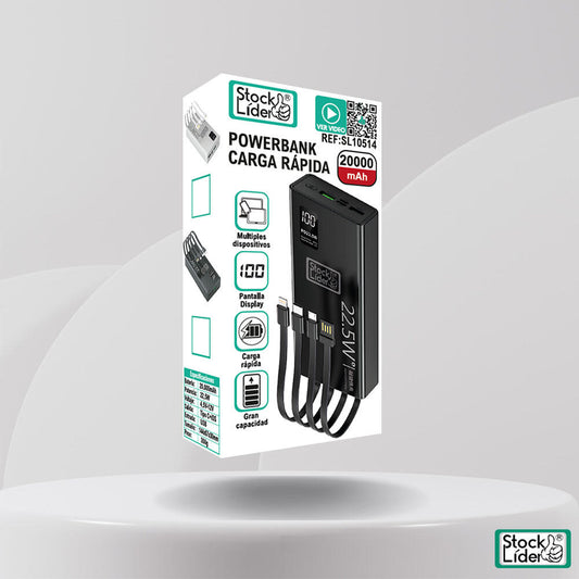 Powerbank carga rápida
