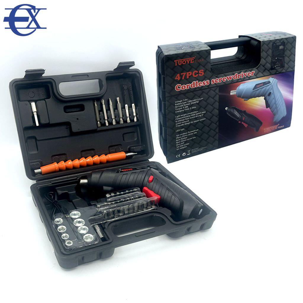 Maletin Destornillador Electrico 47pcs