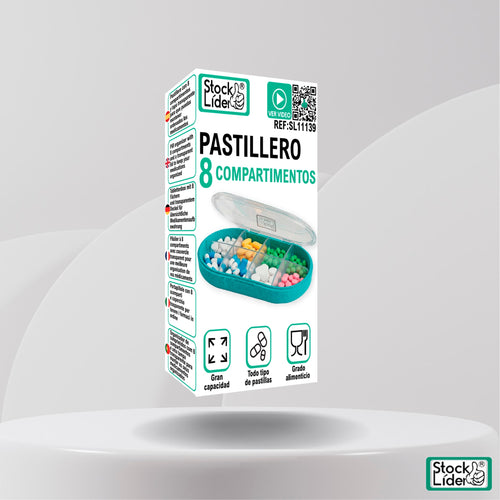 Pastillero 8 Compartimentos