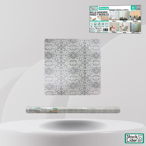 Rollo adhesivo pared y muebles 45cm x 2m