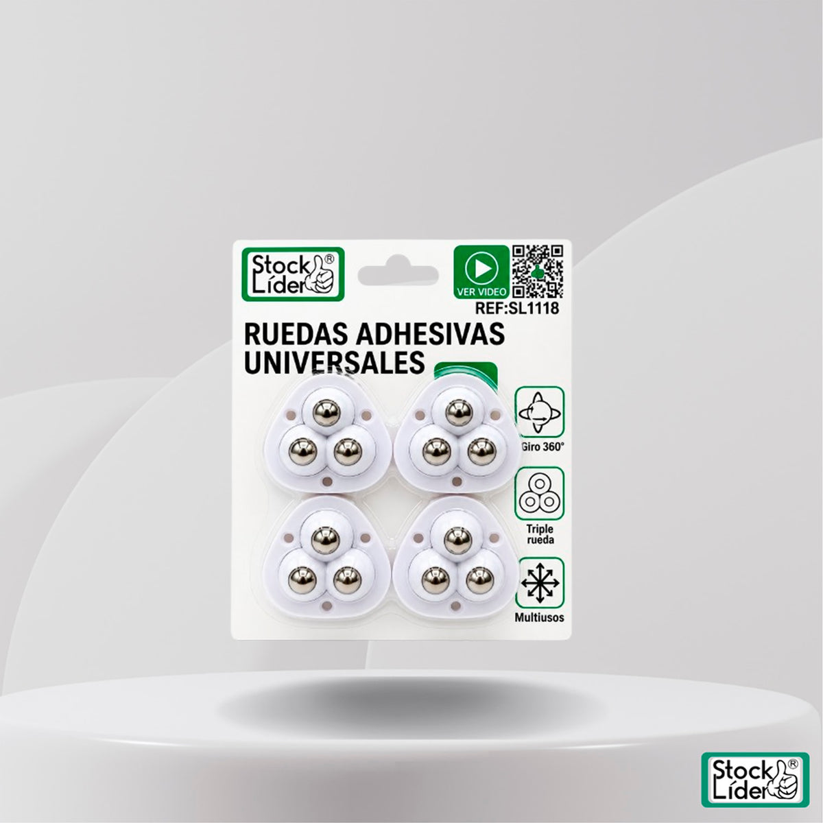 RUEDAS ADHESIVAS UNIVERSALES
