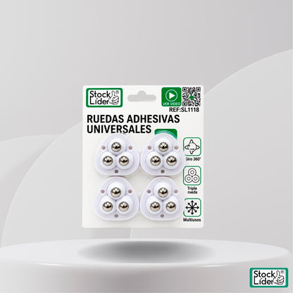 RUEDAS ADHESIVAS UNIVERSALES