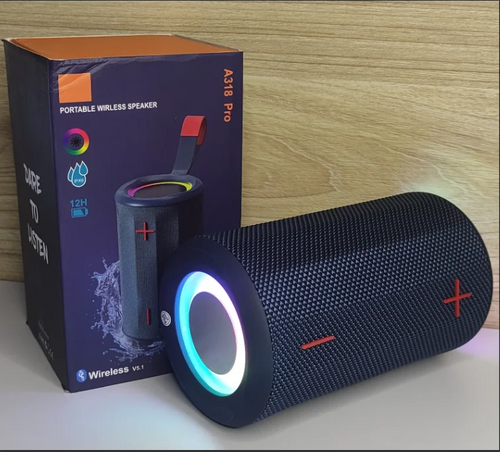 Altavoz Portátil Wireless, Bluetooth 5, Super Bass 15W, Tws, 1500MAH, A318 Pro