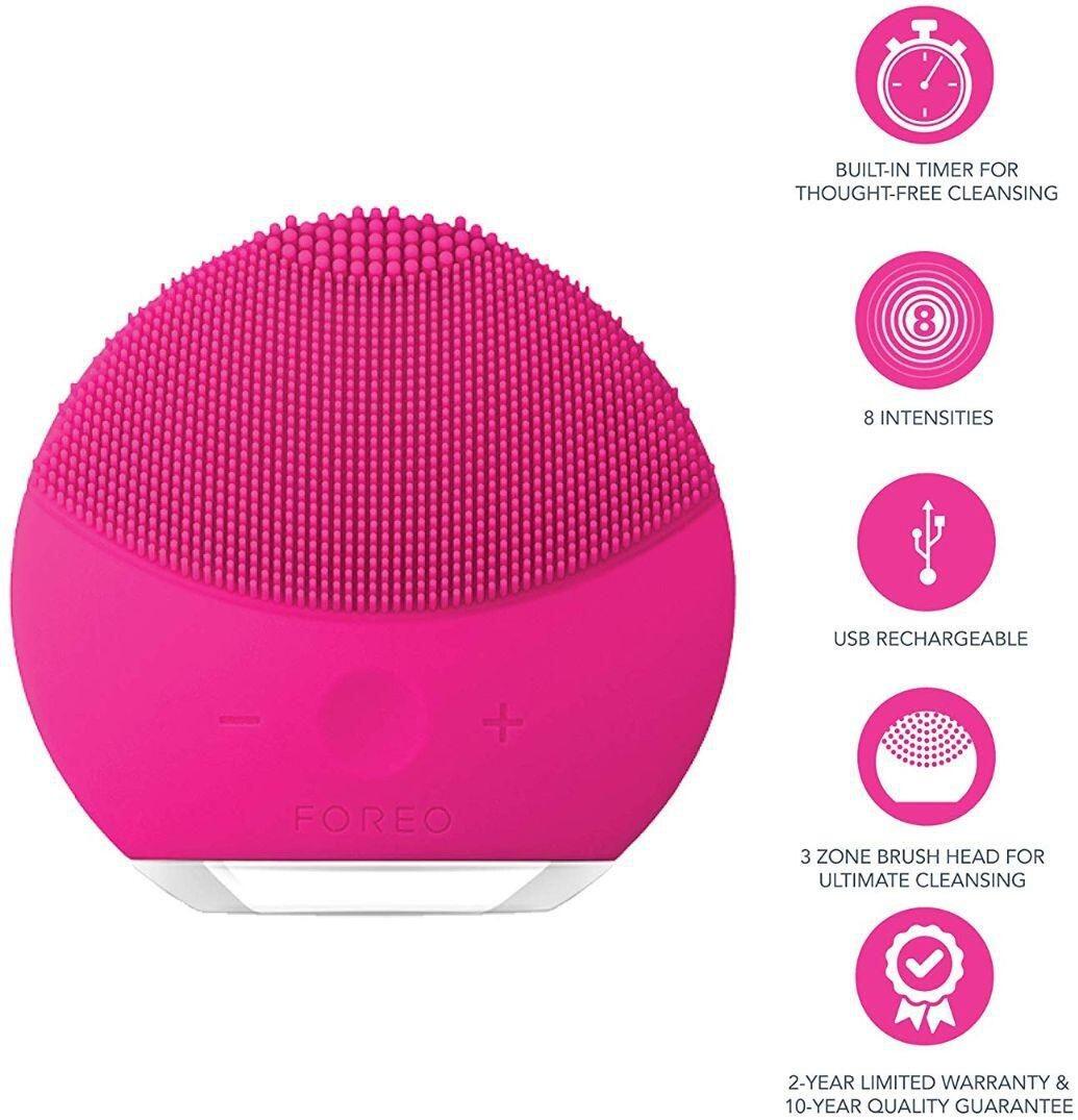 Escova esfoliante facial (cores variadas)