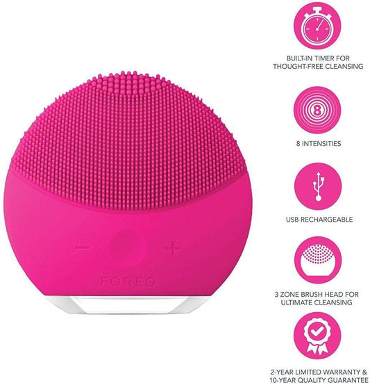 Escova esfoliante facial (cores variadas)