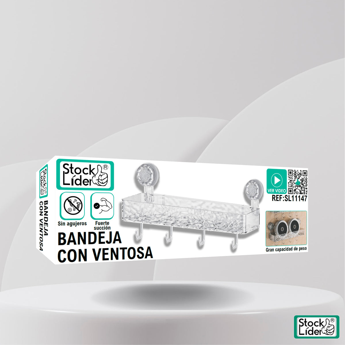 Bandeja Con Ventosa