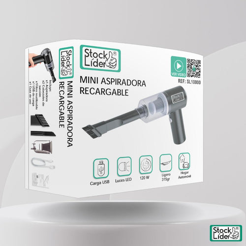 Mini aspiradora recargable