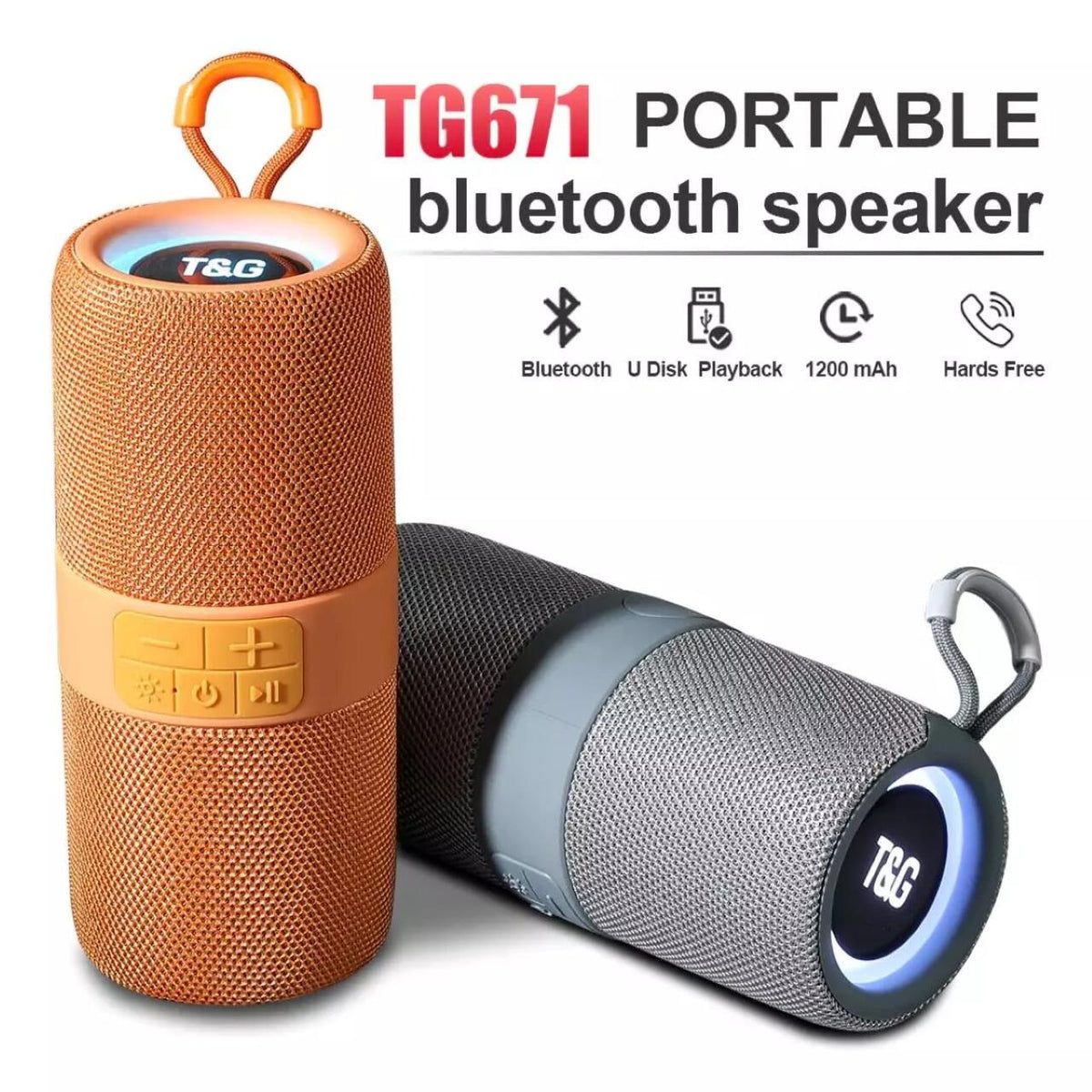 Altavoz con luz RGB TG671