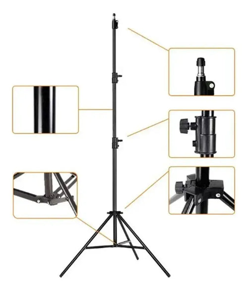 Trípode para Celular de 190 cm – Estabilidad y Versatilidad al Máximo