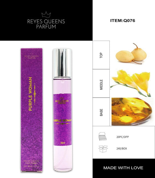 Perfume Eau de Toilette Pure Woman pour Femme 33ml – Belleza Natural y Elegancia Pura en Cada Gota