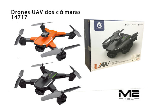 Dron Uav con 2 Cámaras HD Doble Visión